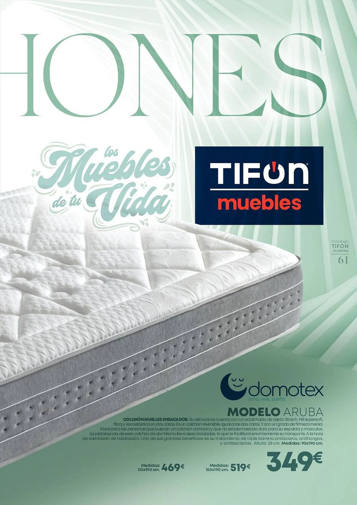 Catálogo de Folleto Tifón Hipermueble 24 de julio al 27 de julio 2023 - Página 61