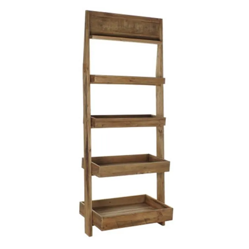 Recicalated wood shelf 80X50X200