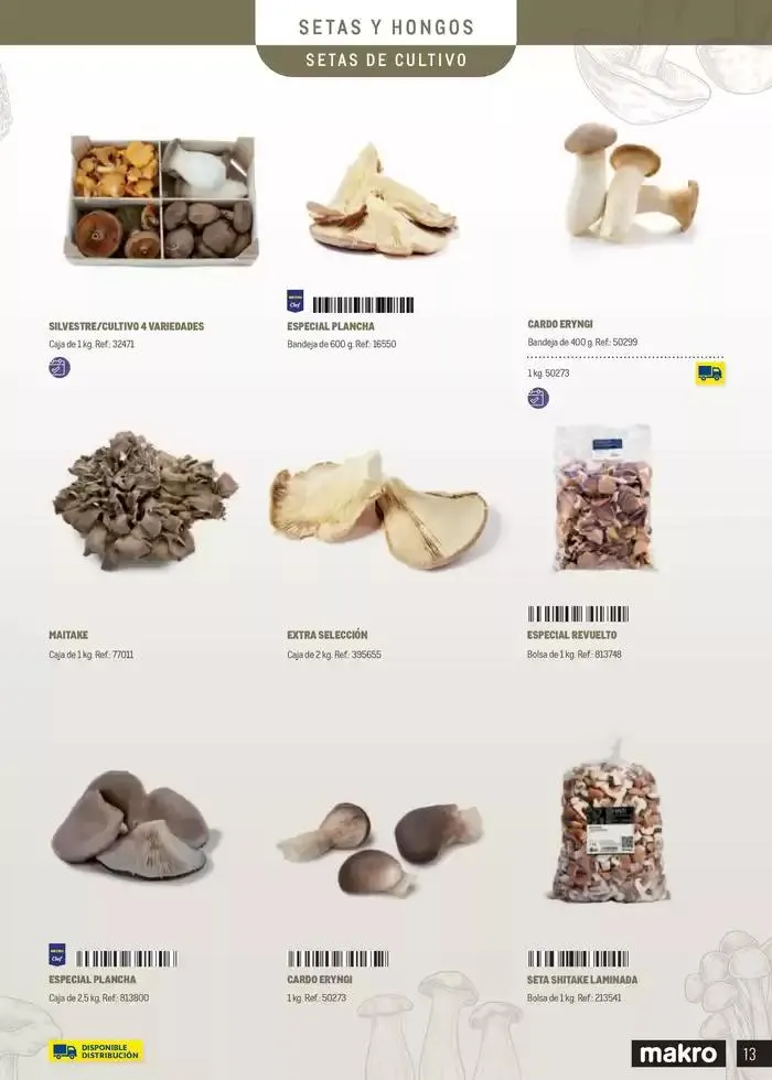 Catálogo de TRUFAS Y SETAS - CANARIAS 2 de enero al 28 de febrero 2025 - Página 13