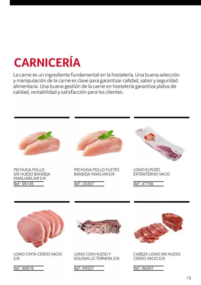 Catálogo de Nuestra selección de hostelería 1 de marzo al 30 de abril 2025 - Página 15