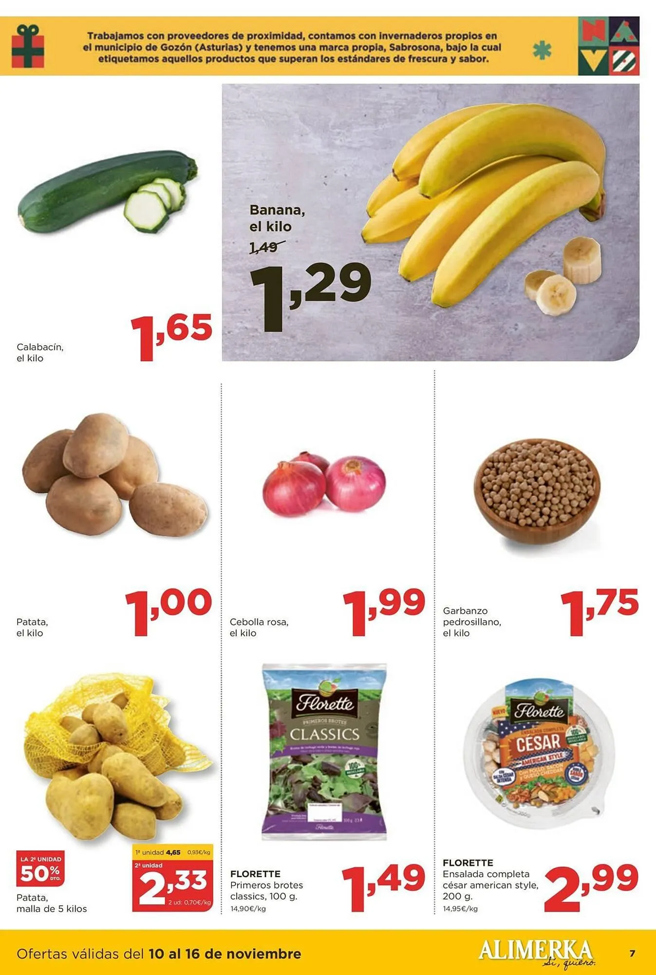 Catálogo de Folleto Alimerka 10 de noviembre al 16 de noviembre 2025 - Página 7