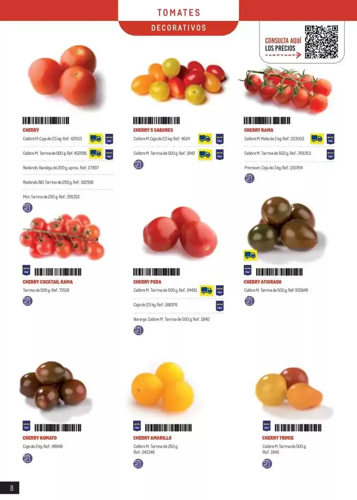 Catálogo de Frutas y verduras 8 de enero al 30 de junio 2025 - Página 8