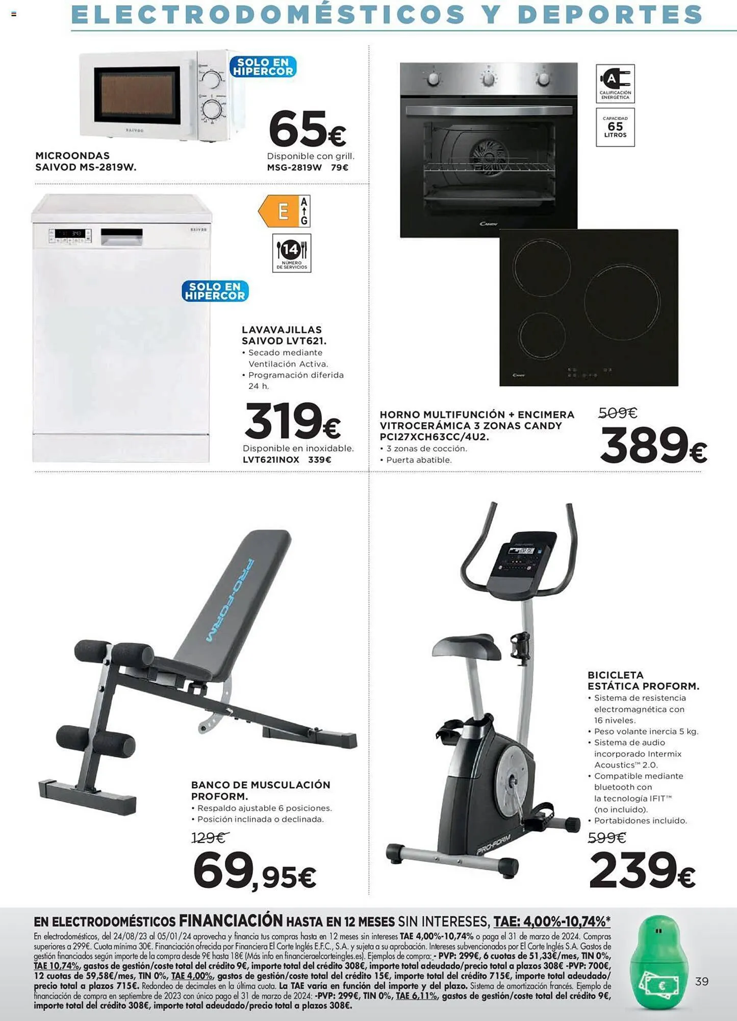 Catálogo de Folleto Hipercor 7 de septiembre al 31 de octubre 2023 - Página 45