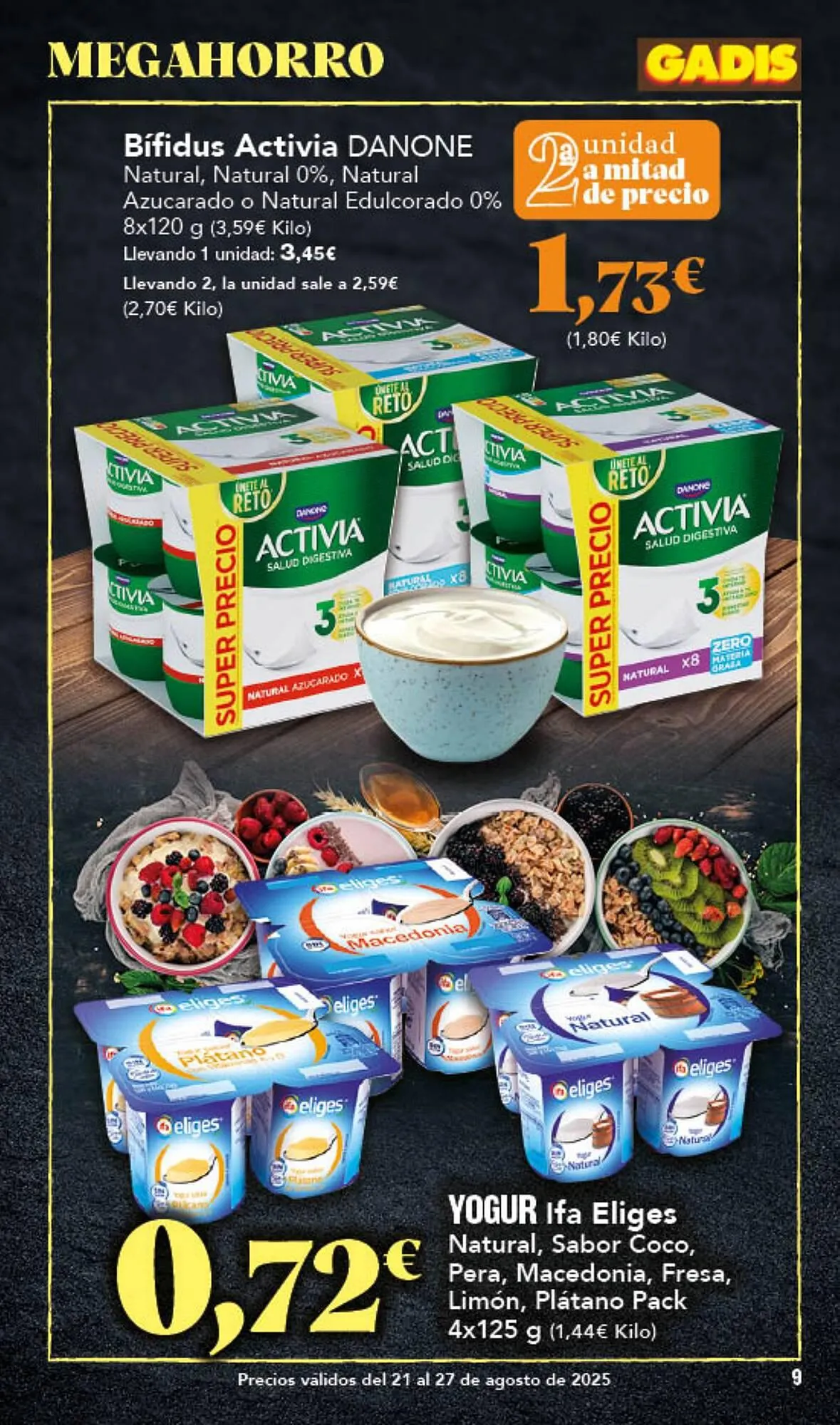 Catálogo de Folleto Gadis 21 de agosto al 27 de agosto 2025 - Página 9