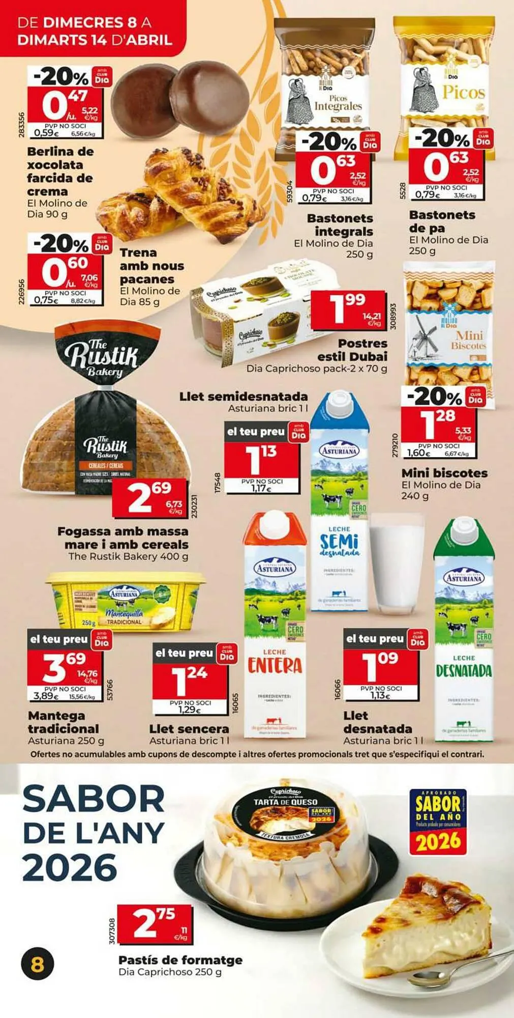 Catálogo de Folleto Dia 8 de abril al 14 de abril 2026 - Página 8