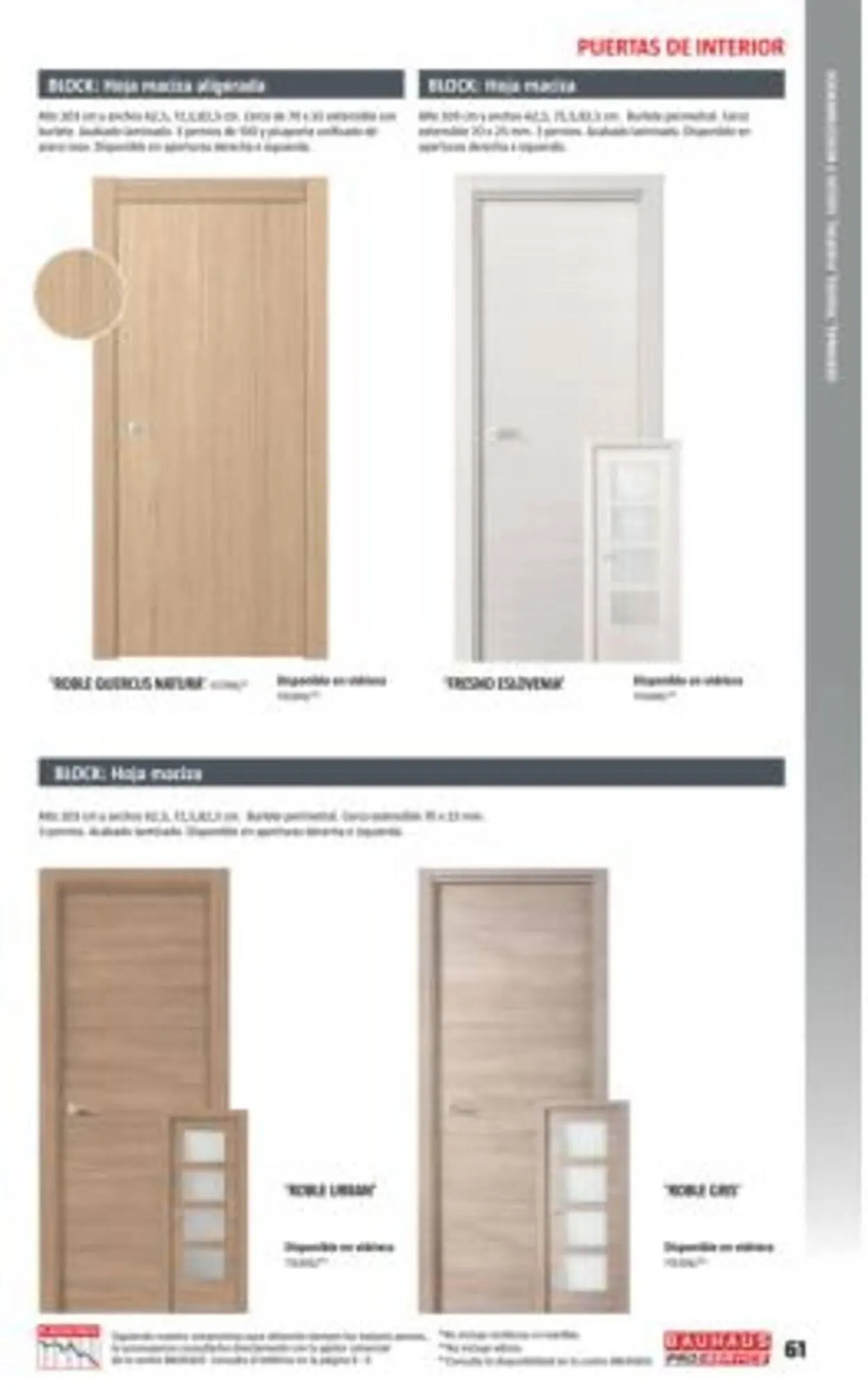 Catálogo de Catálogo Bauhaus 14 de octubre al 31 de diciembre 2025 - Página 61