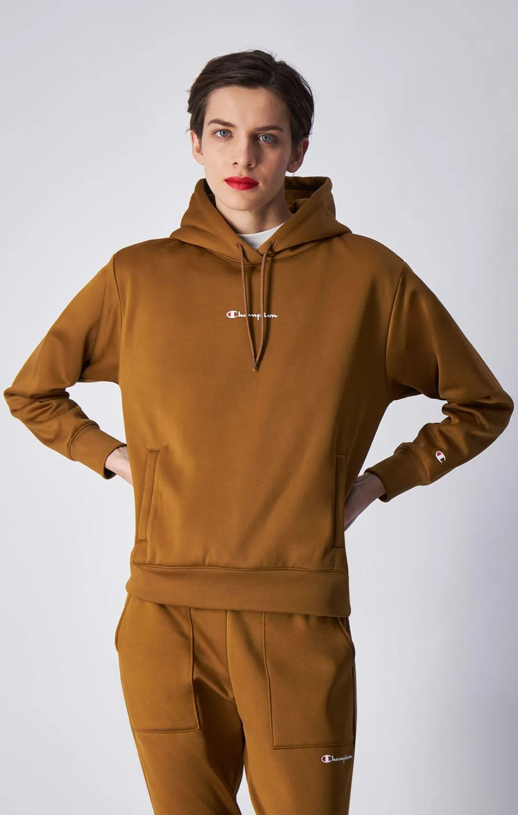 Sudadera de felpa perchada Storm con capucha y logotipo