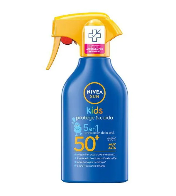 Sun Kids Protege y Cuida 5 en 1 SPF 50 + | 270 ml