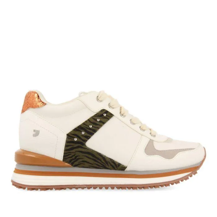 WHITE SNEAKERS FOR WOMEN LANUVIO