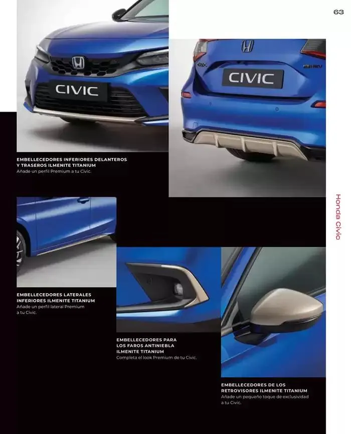 Catálogo de Honda Civic-Hybrid 30 de agosto al 30 de junio 2025 - Página 63