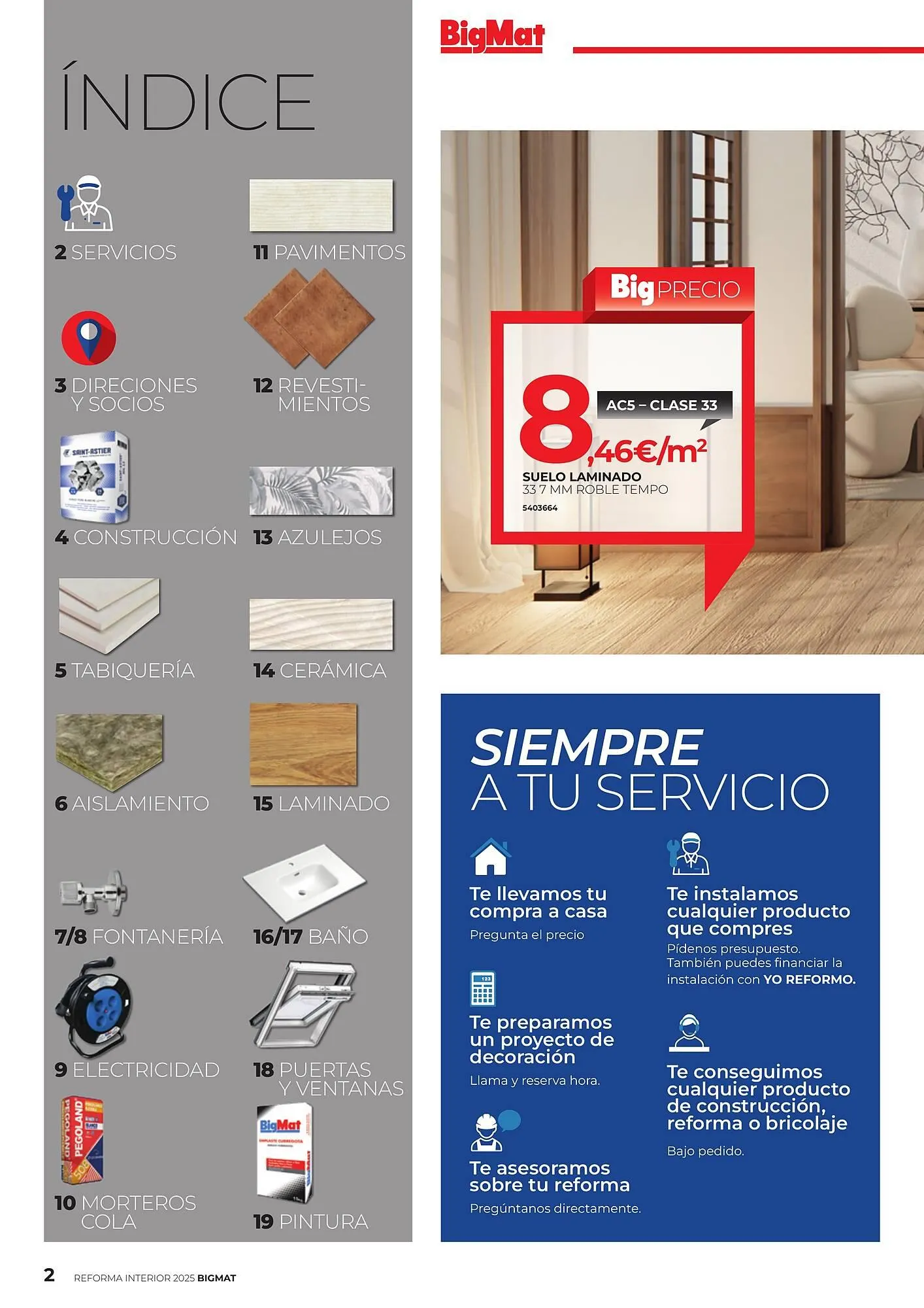 Catálogo de Folleto La Plataforma de la Construcción 18 de febrero al 19 de abril 2025 - Página 2