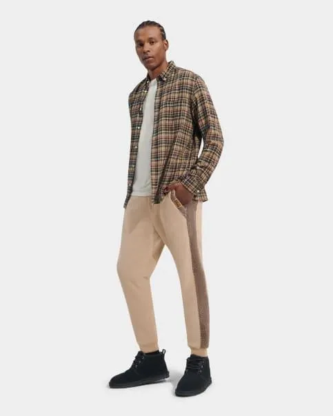 Pantalones de deporte de forro polar laminado Evren