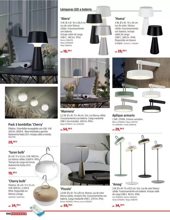 Catálogo de Bauhaus Verano 1 de junio al 31 de agosto 2025 - Página 100
