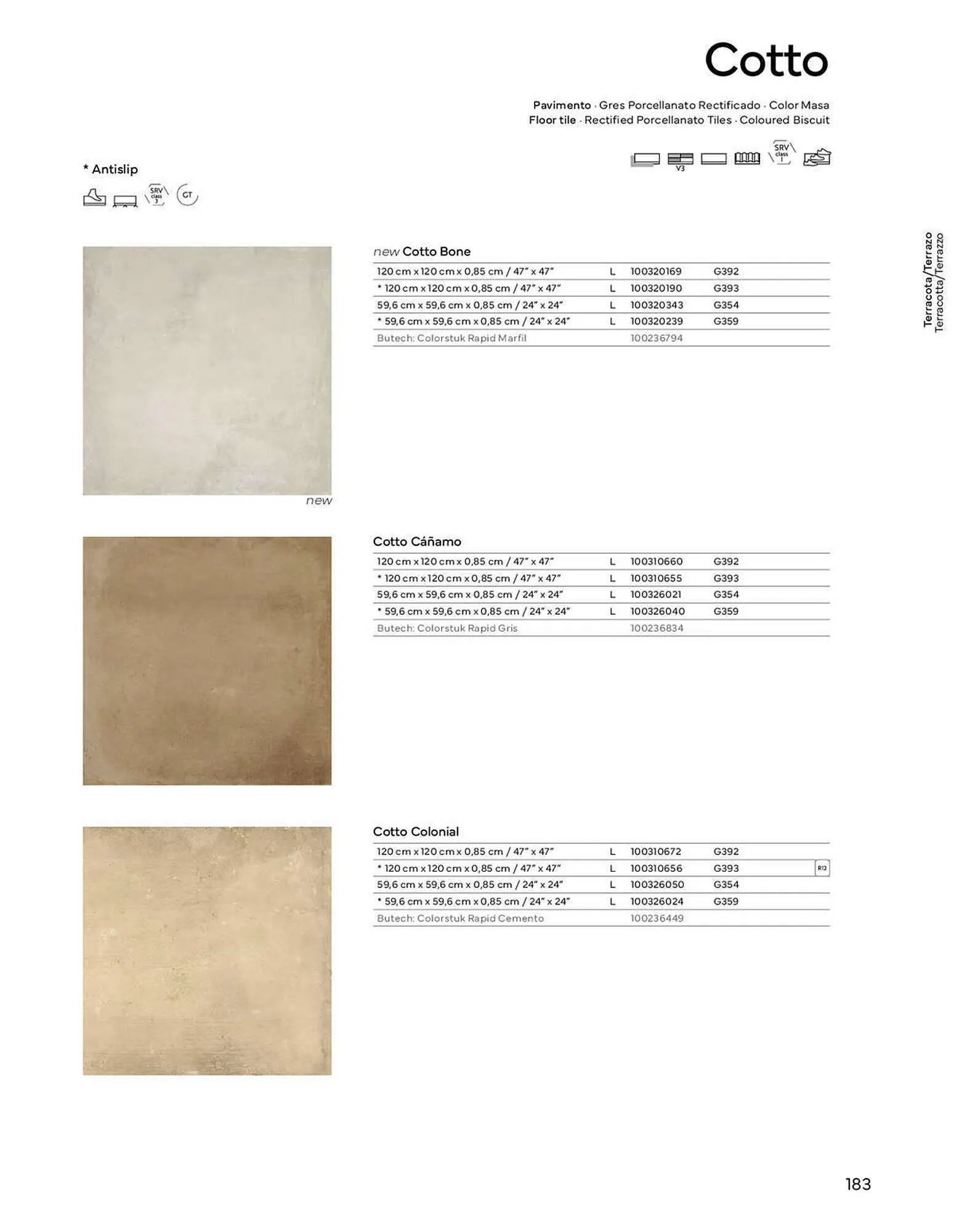Catálogo de Folleto Porcelanosa 4 de enero al 1 de enero 2024 - Página 185