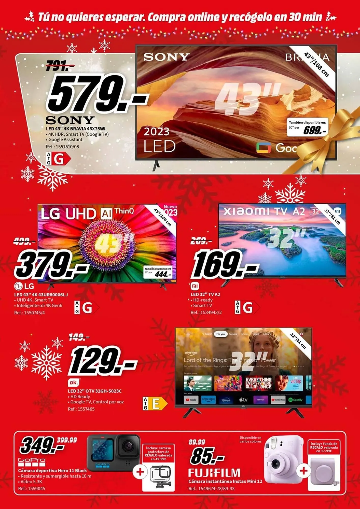 Catálogo de Folleto MediaMarkt 11 de diciembre al 20 de diciembre 2023 - Página 33