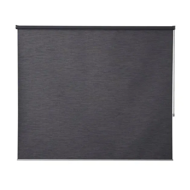 Estor enrollable opaco gris "ilas" 160x180 cm