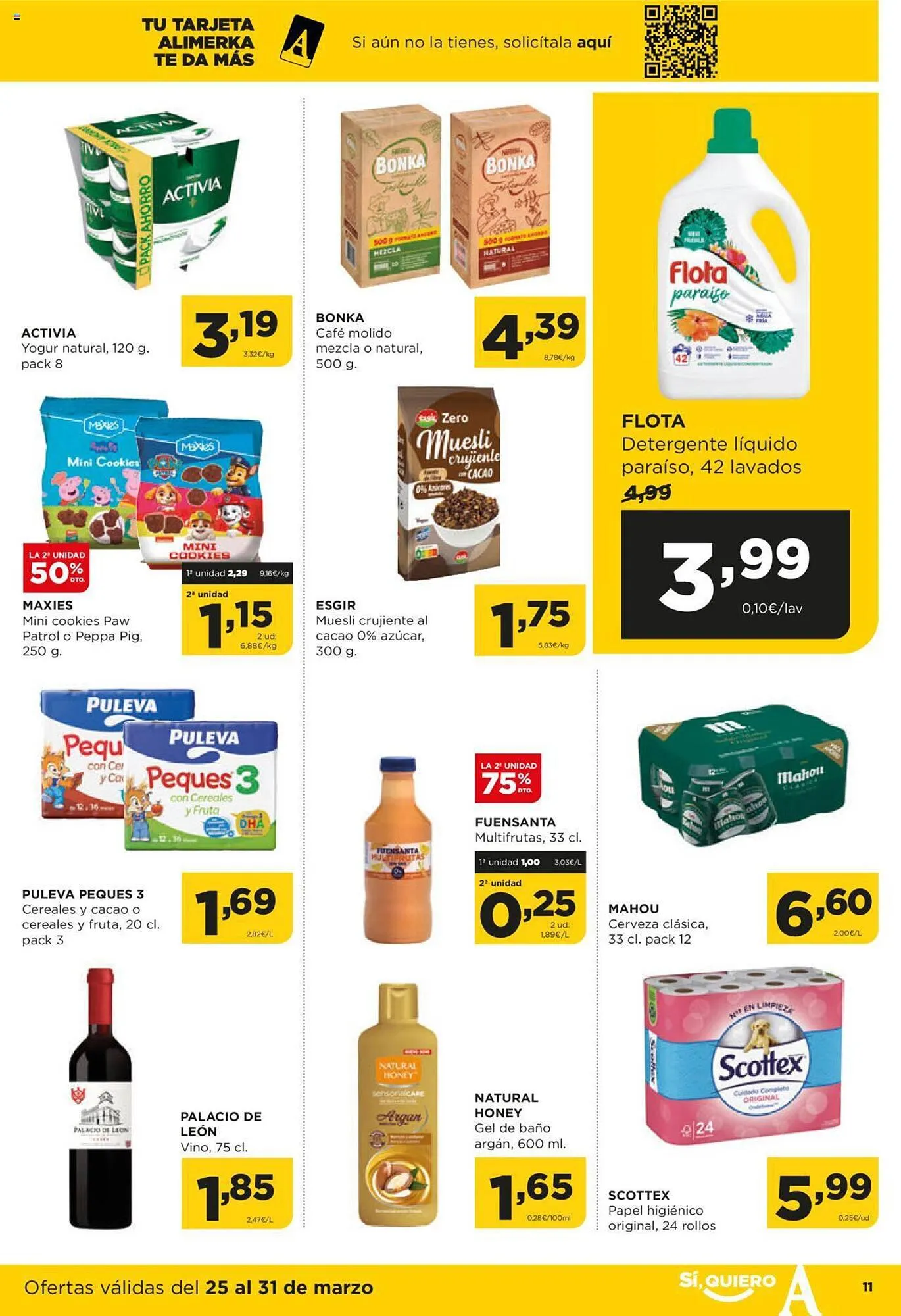 Catálogo de Folleto Alimerka 25 de marzo al 31 de marzo 2024 - Página 11