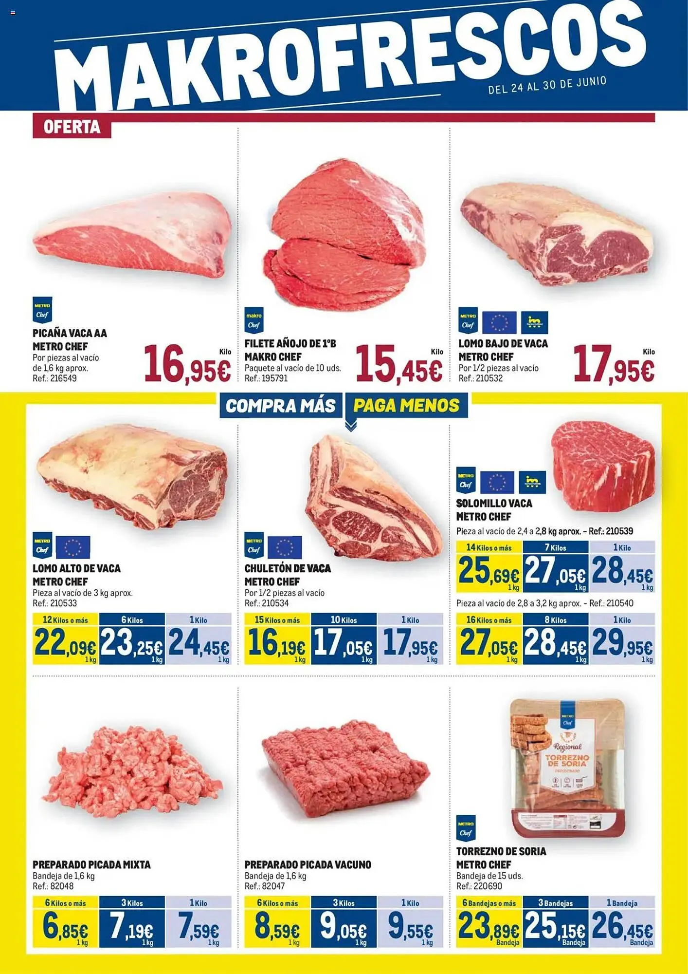 Catálogo de Folleto Makro 24 de junio al 30 de junio 2025 - Página 1