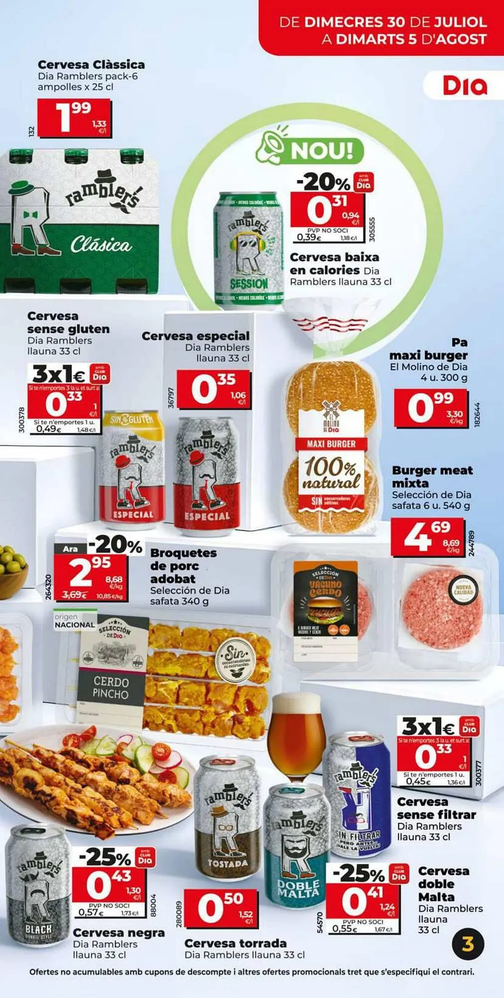 Catálogo de Folleto Maxi Dia 30 de julio al 5 de agosto 2025 - Página 3
