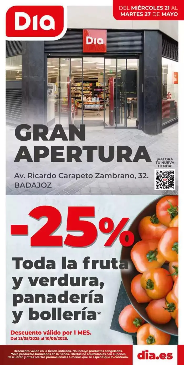 Gran apertura Dia del 21/05 al 27/05 - 1