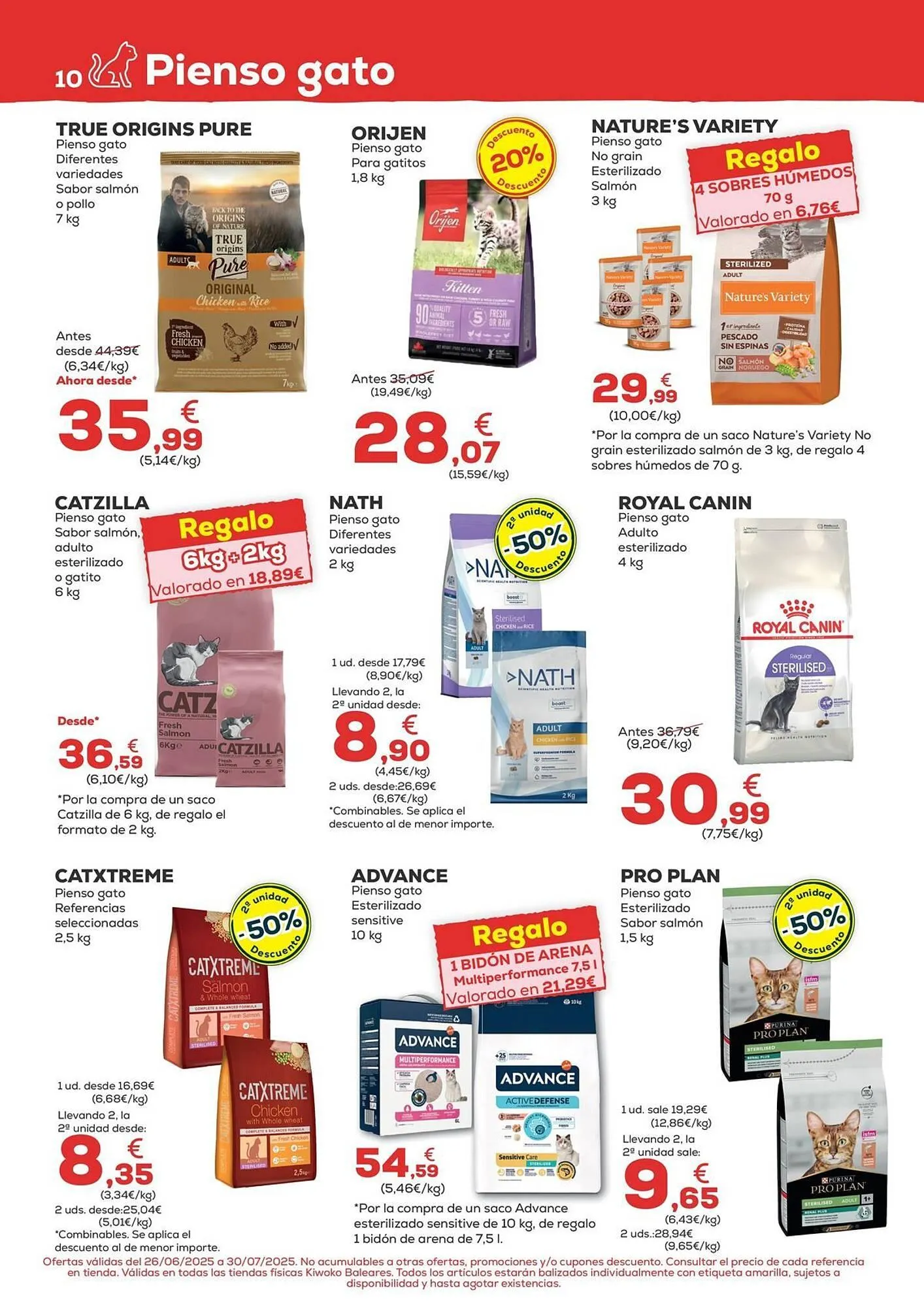 Catálogo de Folleto Kiwoko 26 de junio al 30 de julio 2025 - Página 10