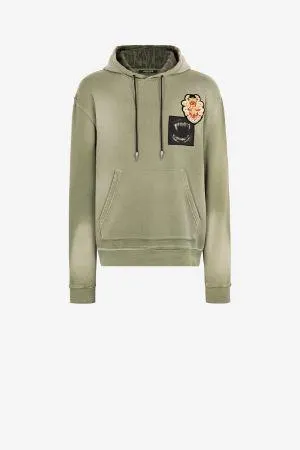 Sudadera con capucha y escudo Monograma RC