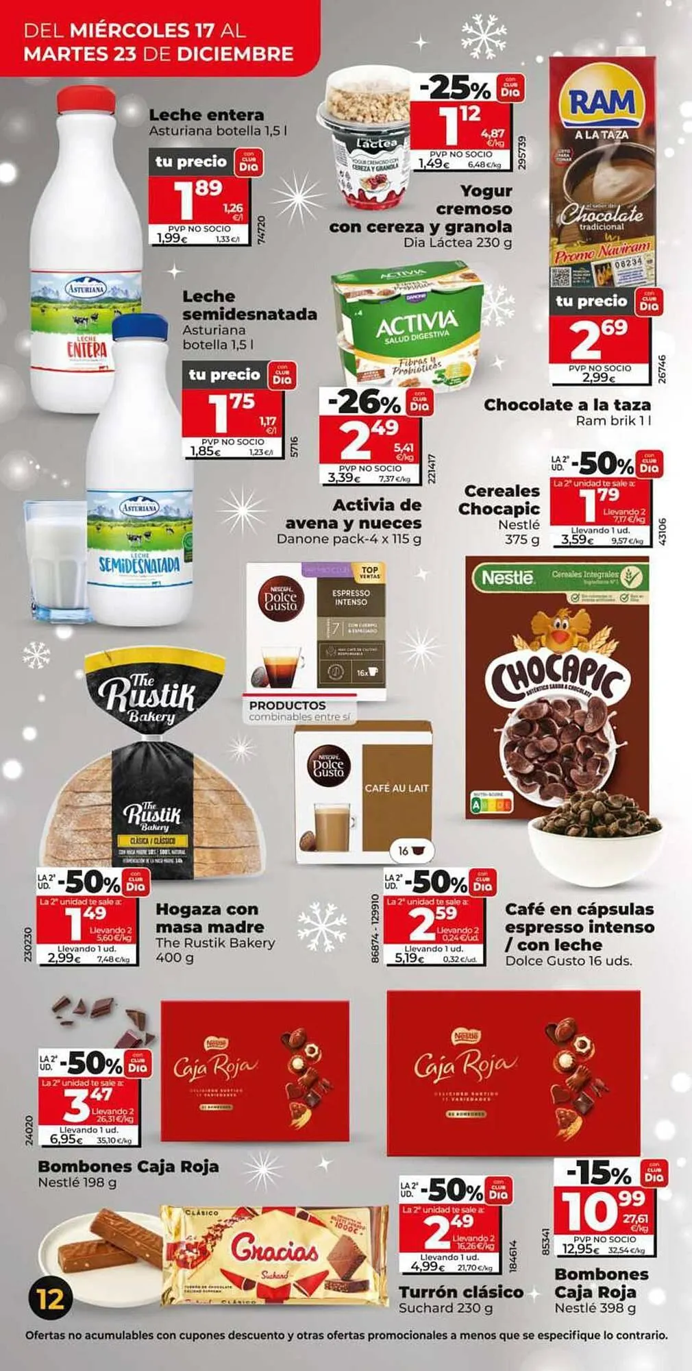 Catálogo de Folleto Dia 17 de diciembre al 23 de diciembre 2025 - Página 12