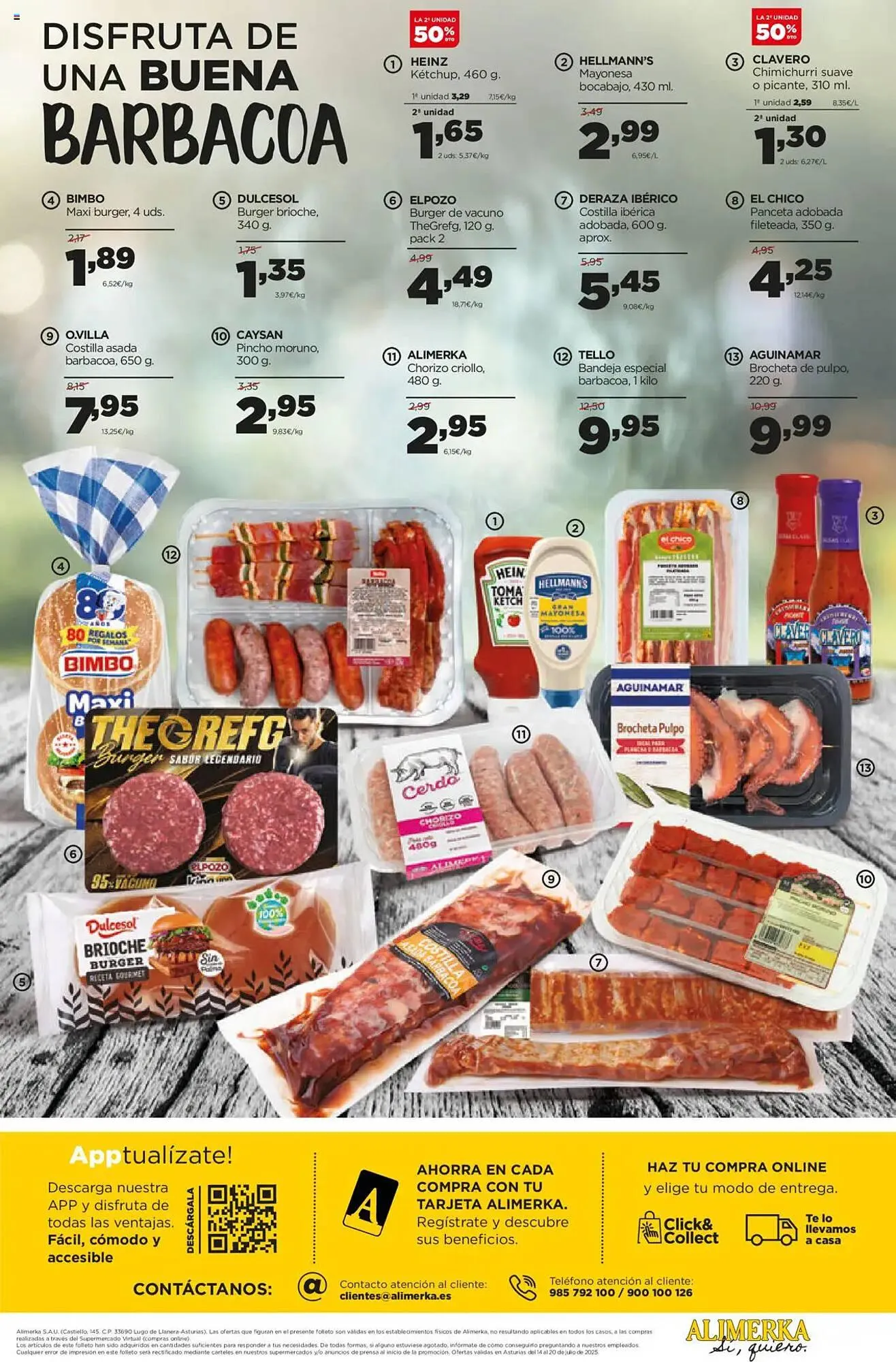 Catálogo de Folleto Alimerka 14 de julio al 20 de julio 2025 - Página 13