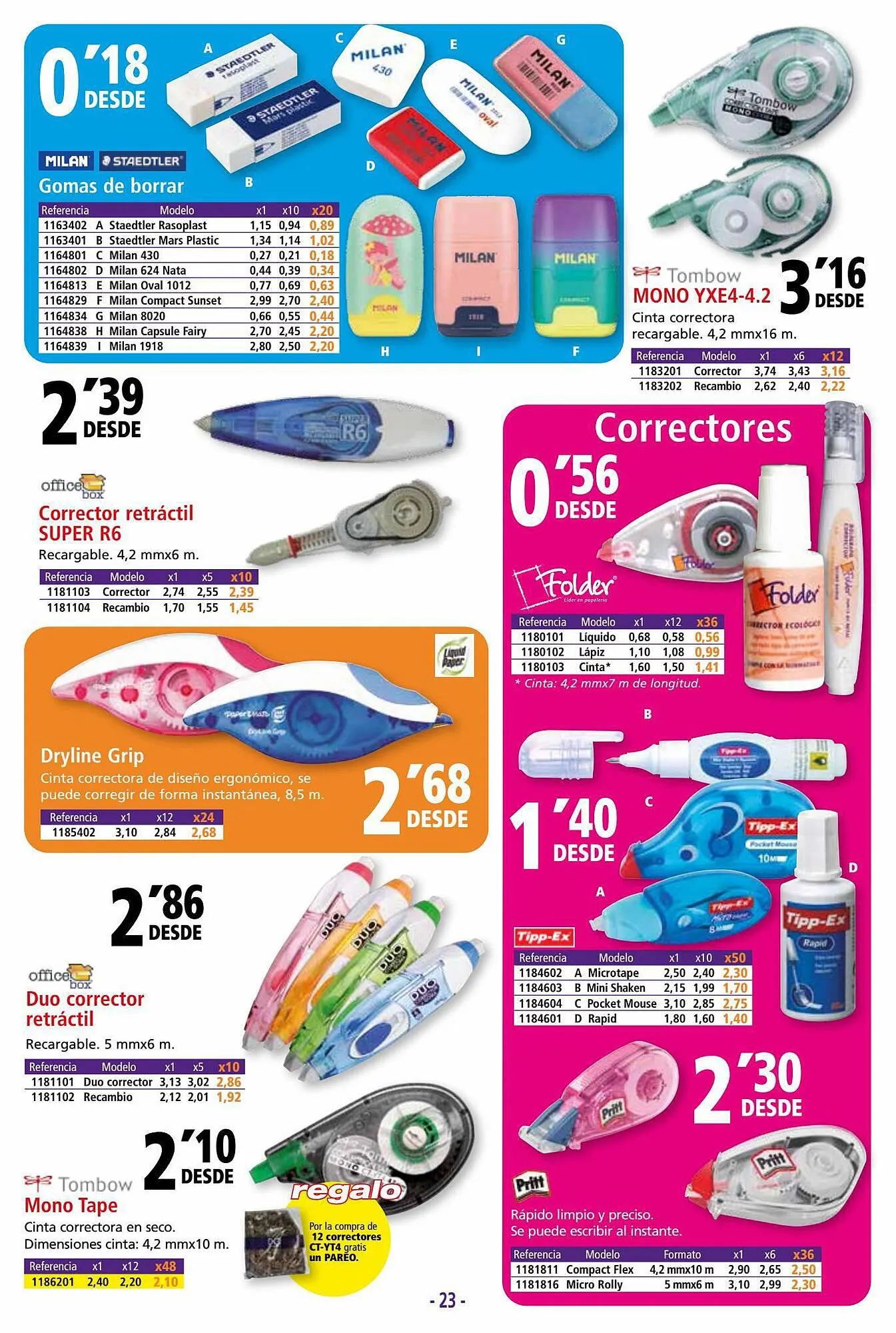 Catálogo de Folleto Folder 8 de mayo al 10 de octubre 2023 - Página 23