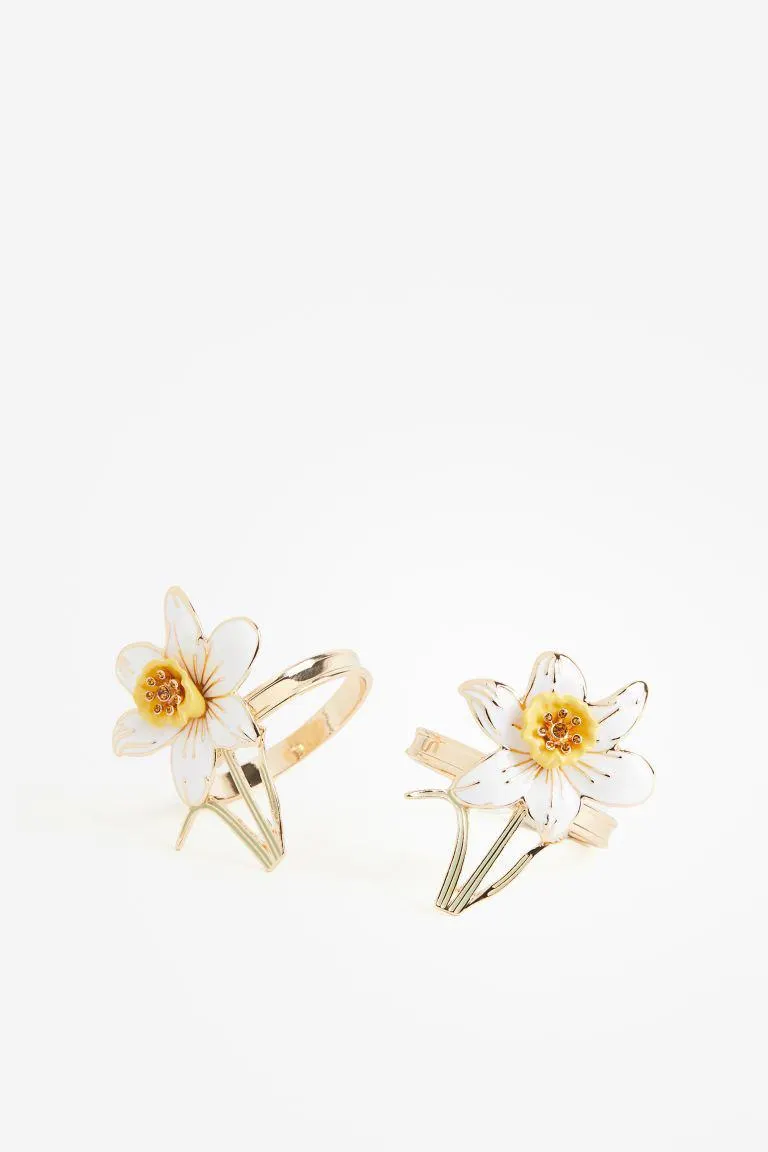 Pack de 2 servilleteros de metal