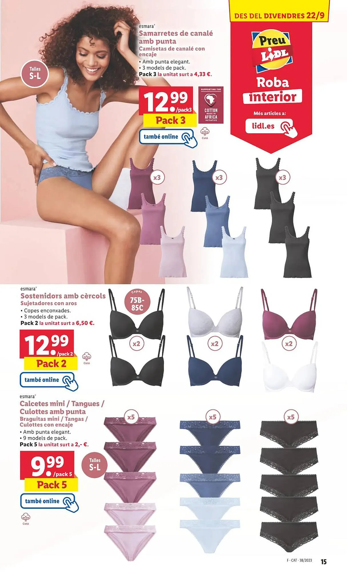 Catálogo de Folleto Lidl 18 de septiembre al 25 de septiembre 2023 - Página 15