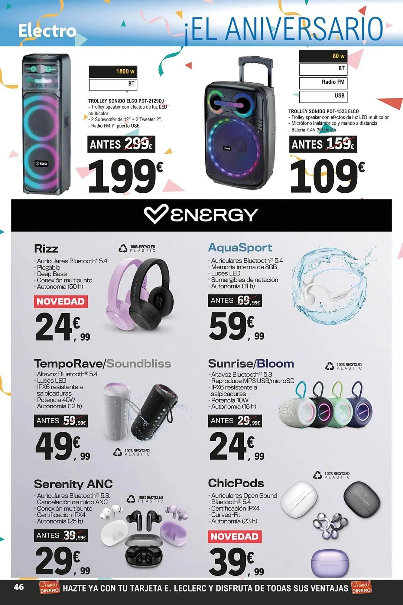 Catálogo de Folleto E.Leclerc 14 de julio al 29 de julio 2025 - Página 46