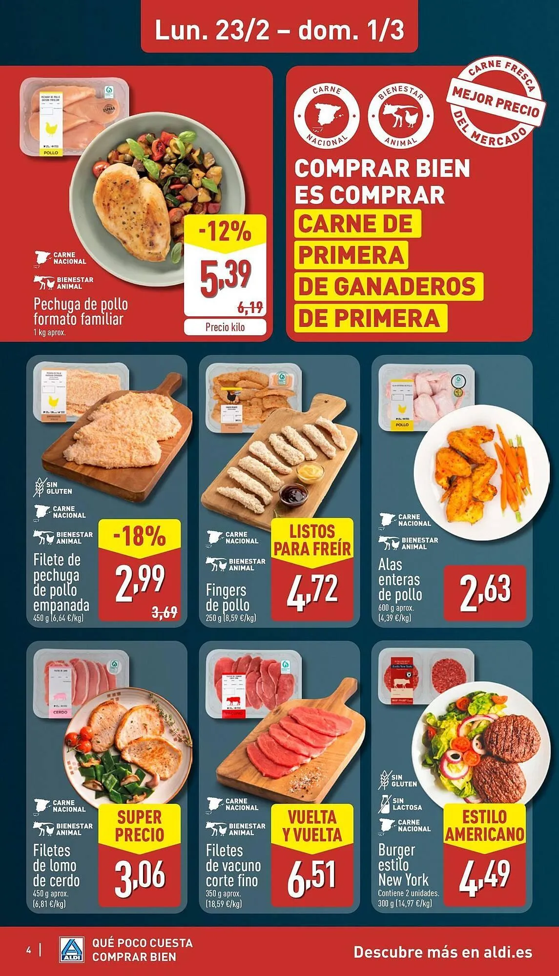Catálogo de Folleto ALDI 23 de febrero al 1 de marzo 2026 - Página 4