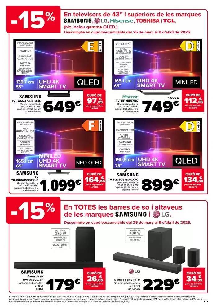 Catálogo de 3x2 13 de marzo al 24 de marzo 2025 - Página 75