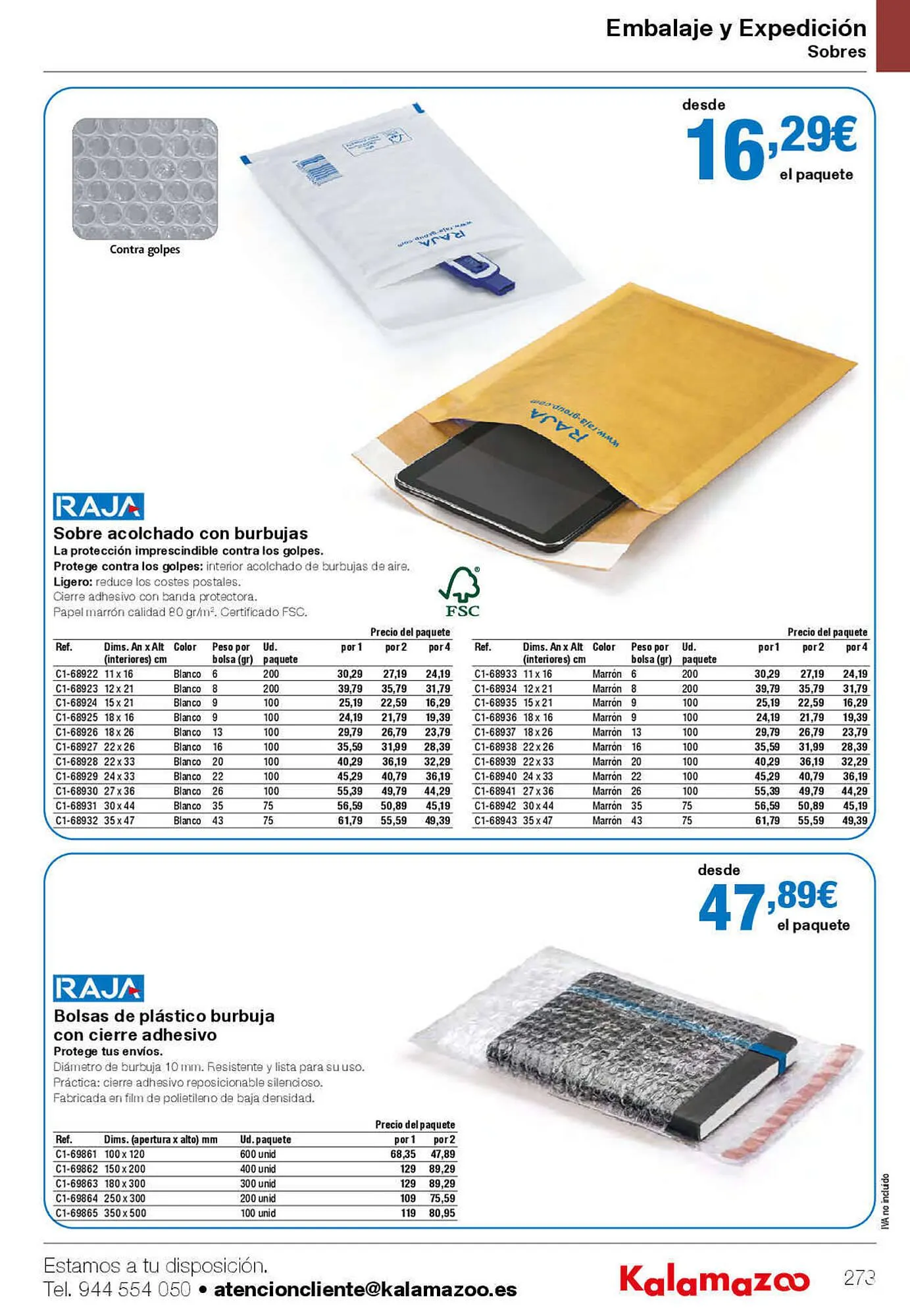 Catálogo de Folleto Staples Kalamazoo 27 de enero al 31 de julio 2023 - Página 273