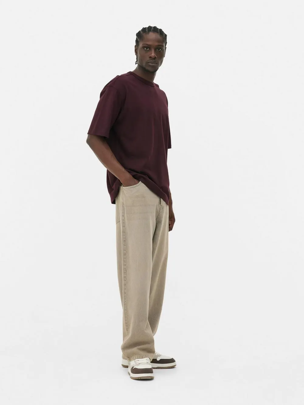 Camiseta de corte recto