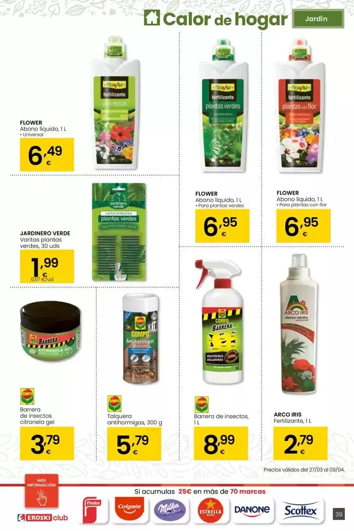 Catálogo de Precio más bajo HIPERMERCADOS EROSKI 27 de marzo al 8 de abril 2025 - Página 39