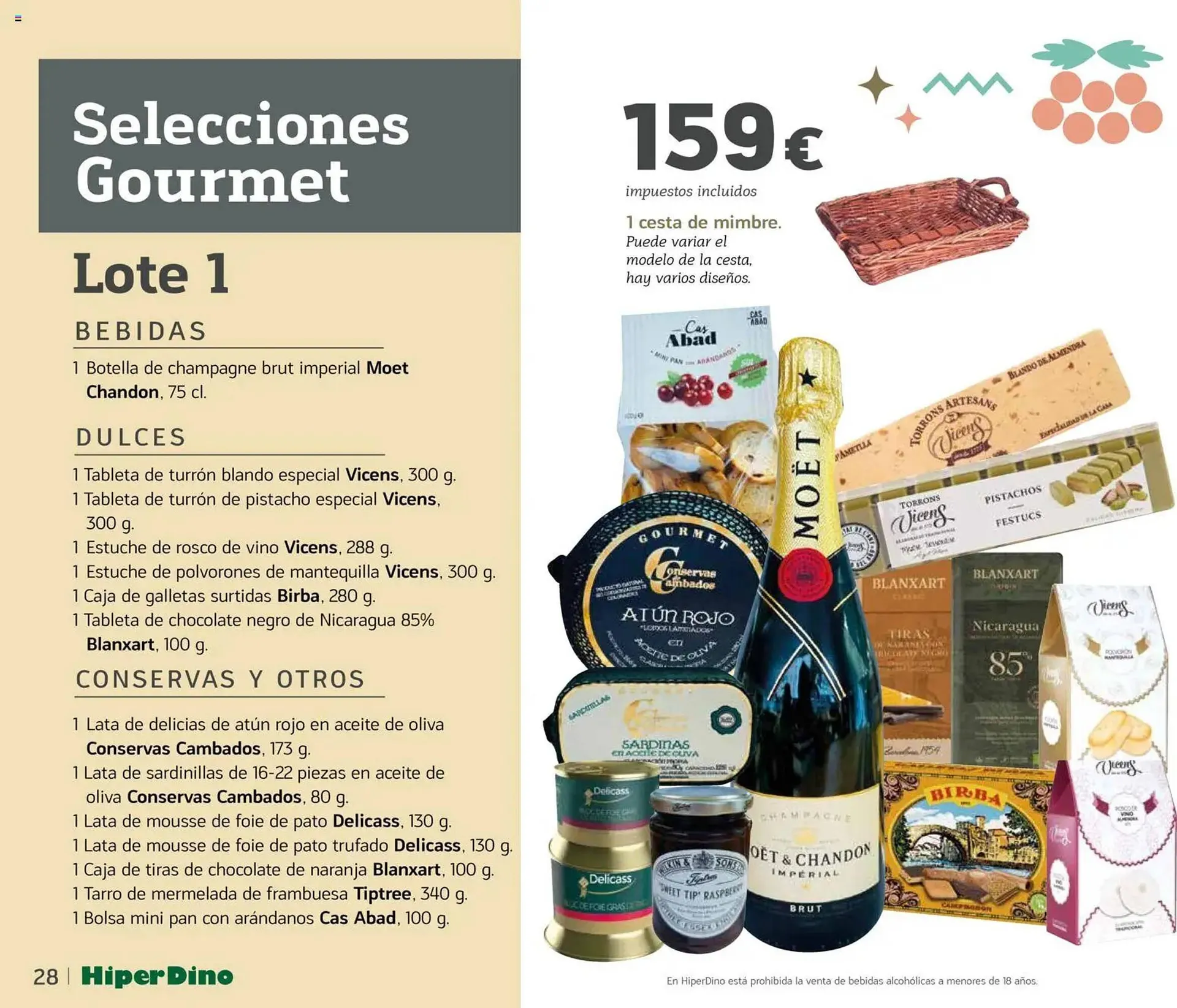 Catálogo de Folleto HiperDino 10 de noviembre al 24 de diciembre 2025 - Página 28