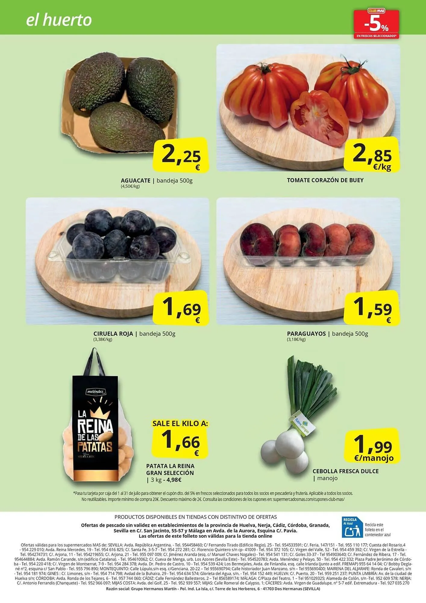 Catálogo de Folleto Supermercados MAS 8 de julio al 17 de julio 2025 - Página 4