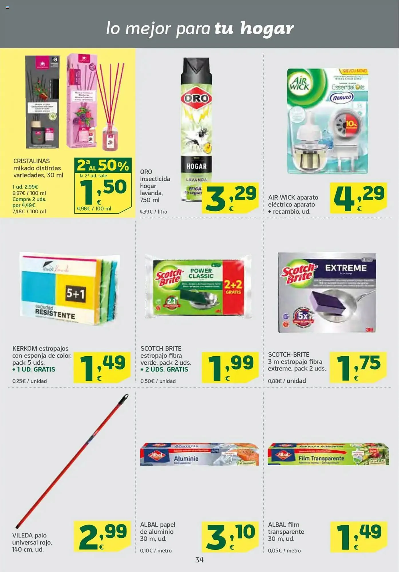 Catálogo de Folleto HiperDino 10 de julio al 20 de julio 2025 - Página 34