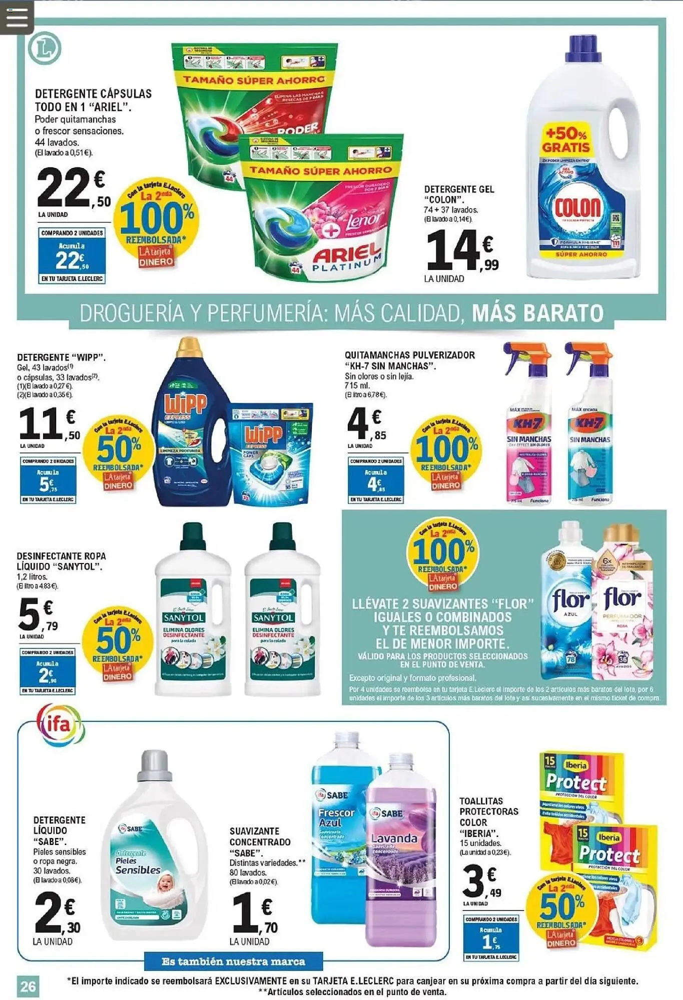 Catálogo de Catálogo E.Leclerc 25 de febrero al 8 de marzo 2026 - Página 26