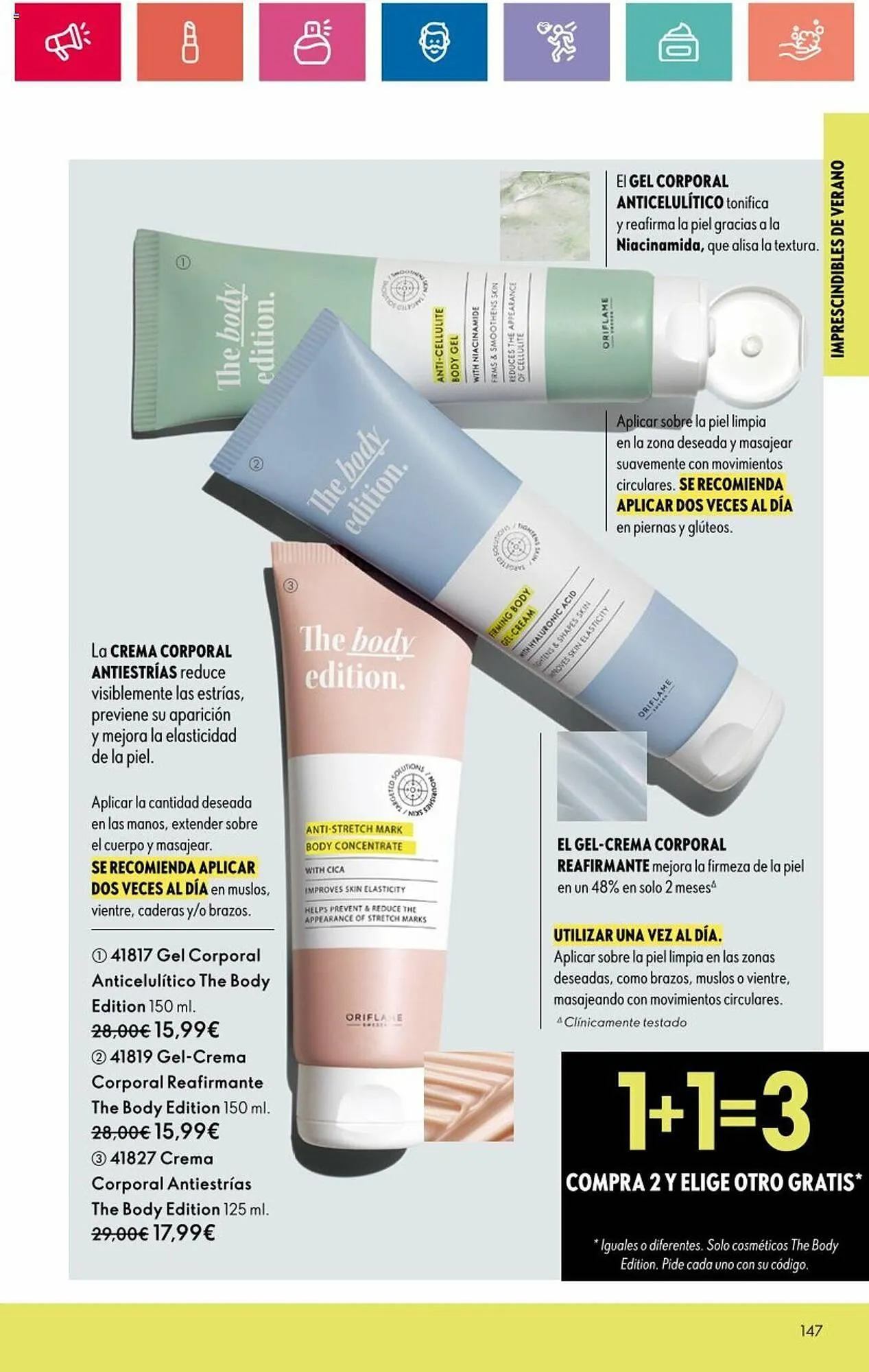 Catálogo de Folleto Oriflame 7 de mayo al 27 de mayo 2024 - Página 147