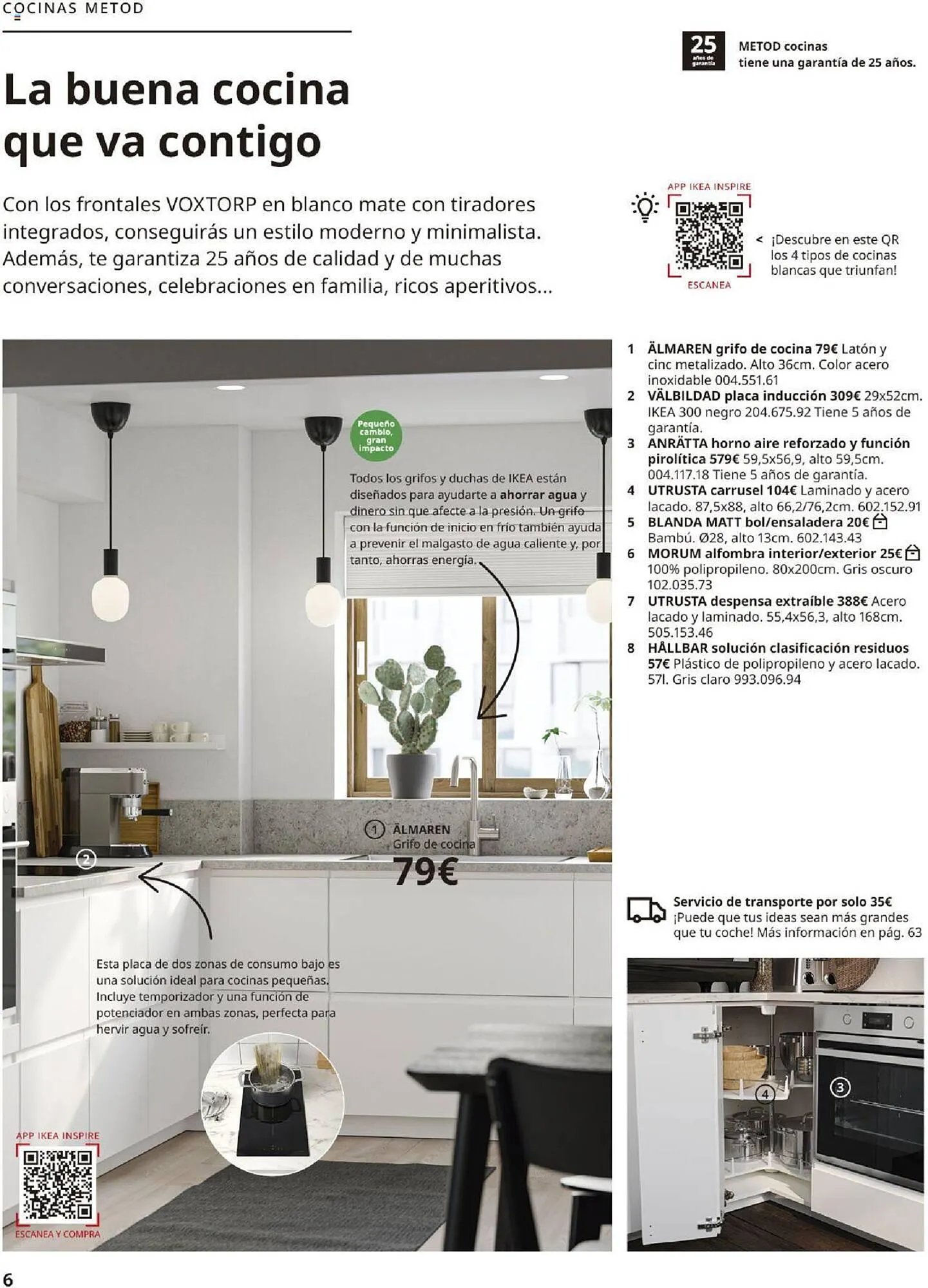 Catálogo de Folleto IKEA Cocinas 4 de septiembre al 31 de enero 2025 - Página 6