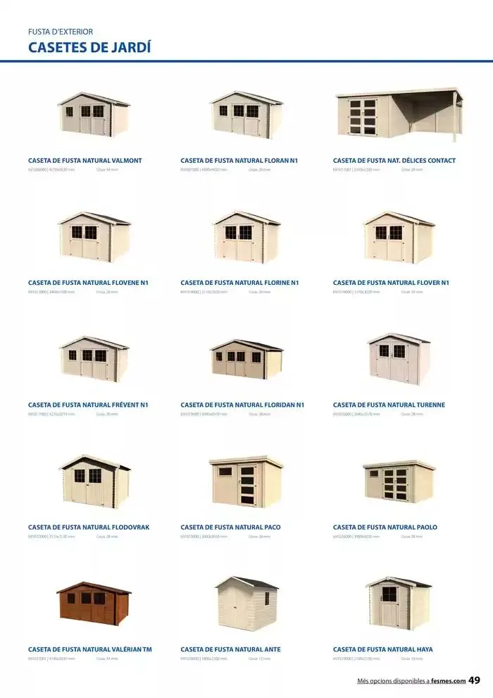 Catálogo de Tot en fusta 1 de enero al 31 de diciembre 2025 - Página 49