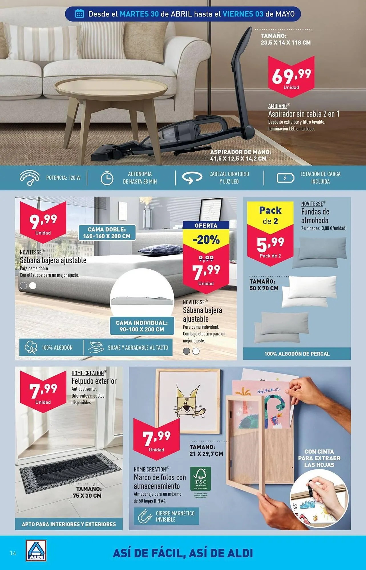 Catálogo de Folleto ALDI 30 de abril al 7 de mayo 2024 - Página 14