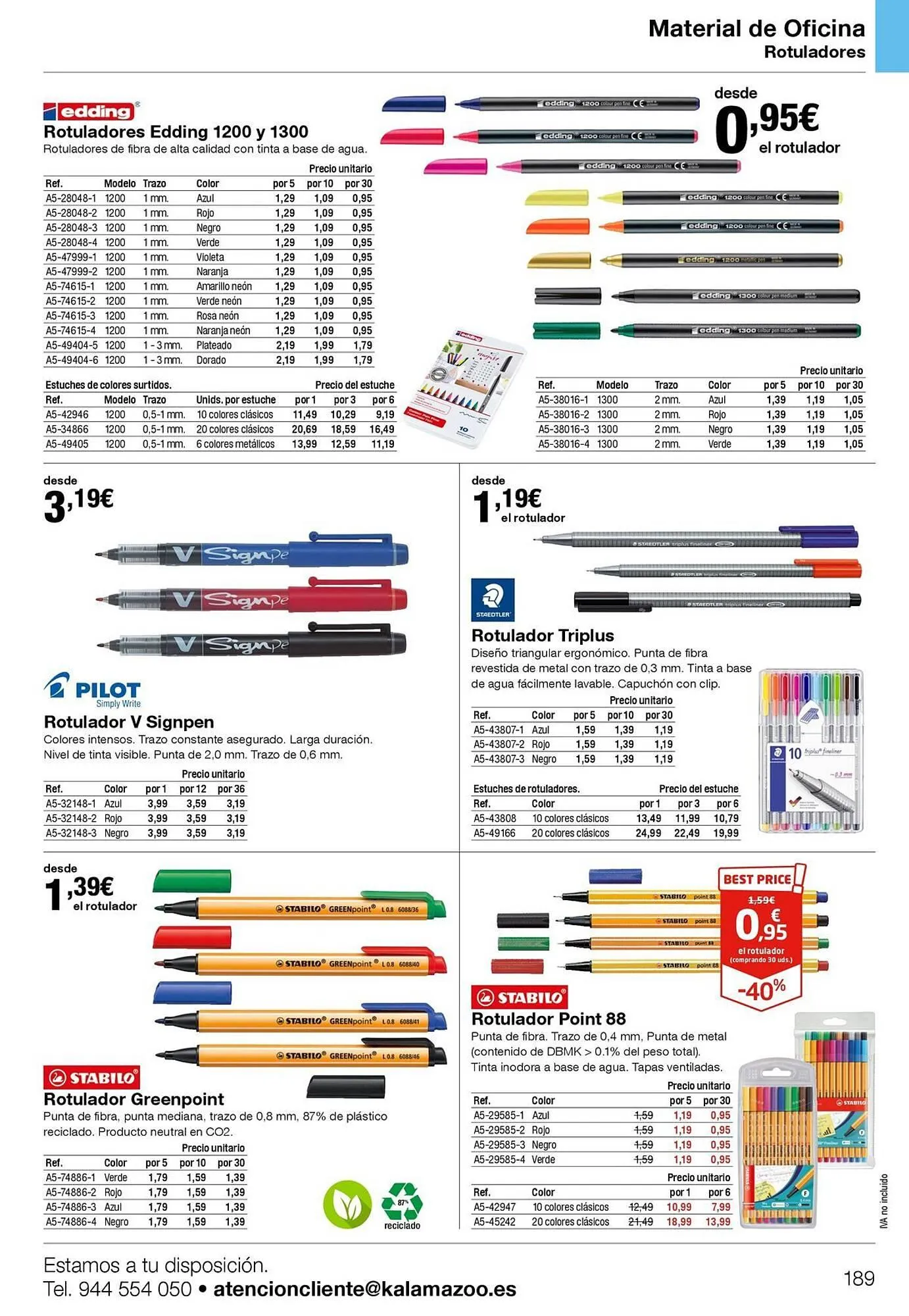 Catálogo de Folleto Staples Kalamazoo 19 de enero al 31 de diciembre 2026 - Página 189