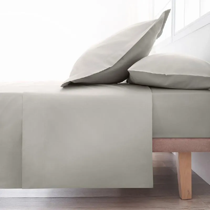 Juego de sábanas Algodón 3 piezas - Basic Perla