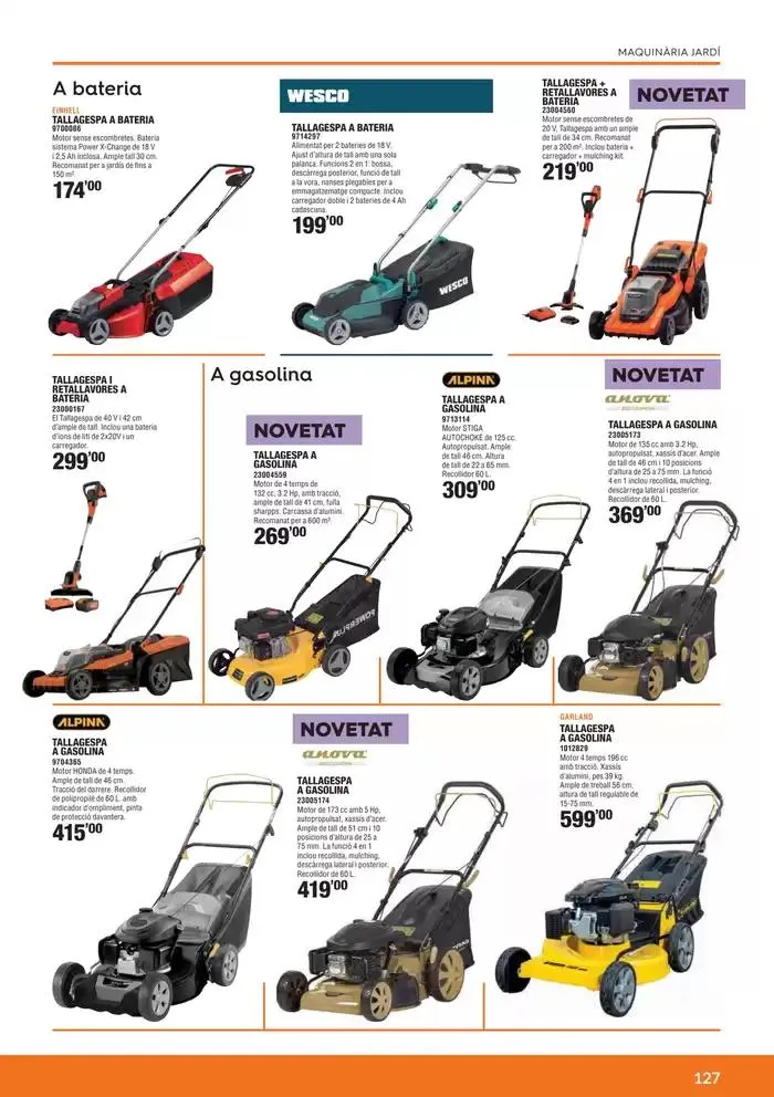 Catálogo de Jardins preparats per a tu 24 de marzo al 6 de agosto 2025 - Página 127