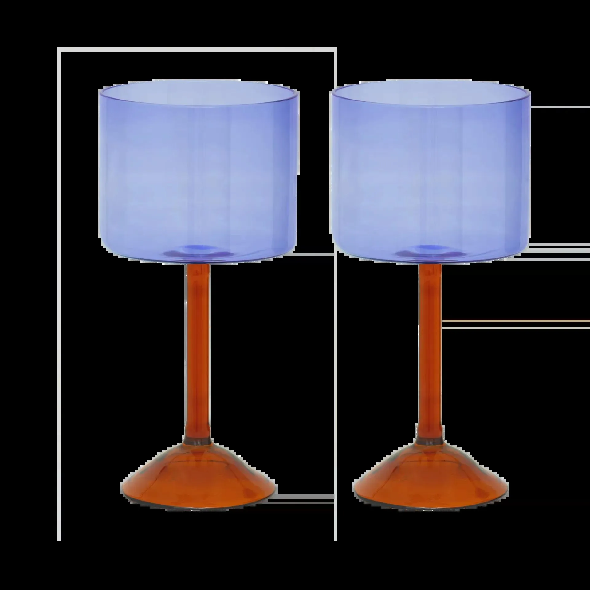 Urban Nature Culture gift set gin-tonic glasses 2-pack Blue