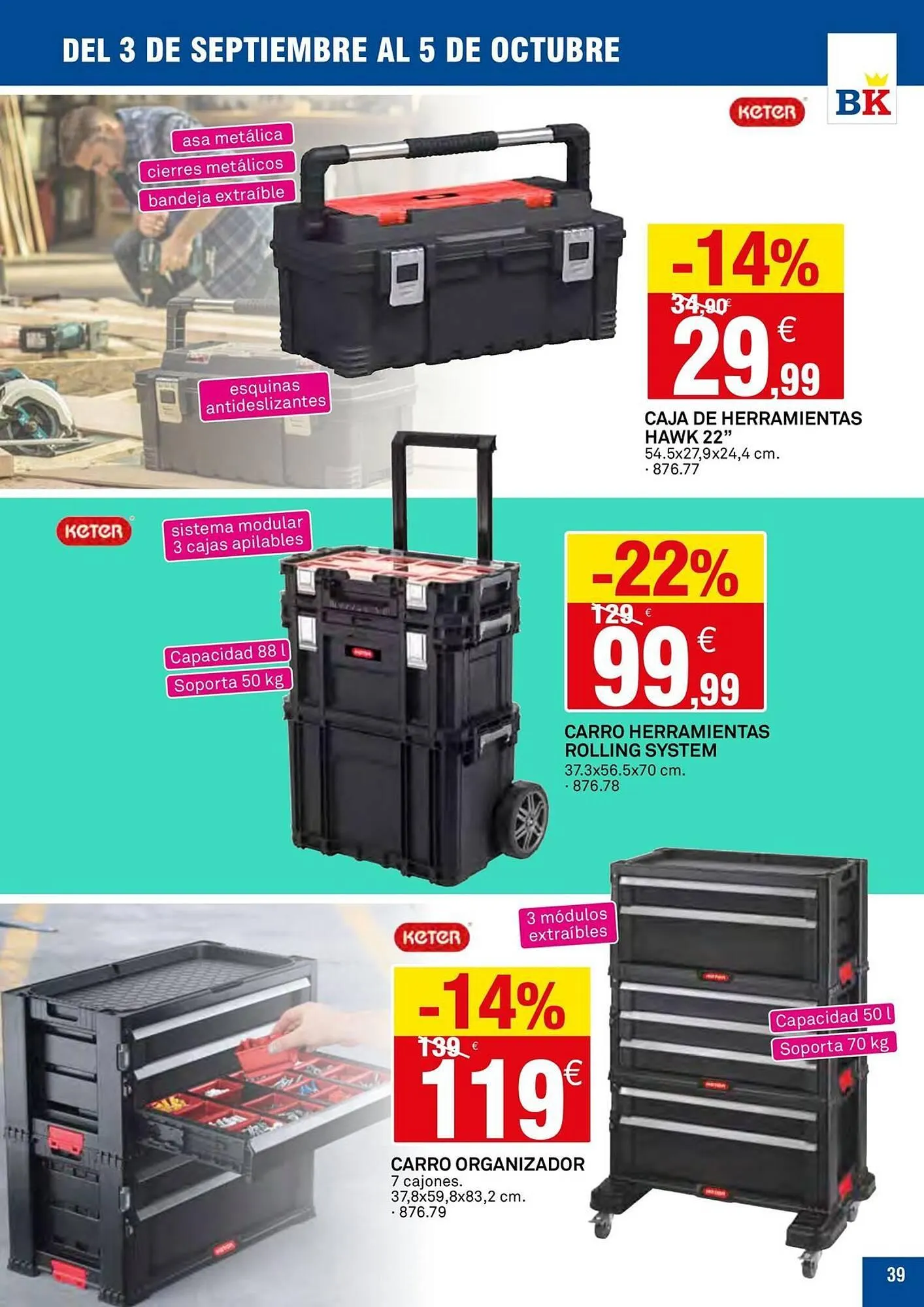 Catálogo de Catálogo Bricoking 3 de septiembre al 15 de octubre 2025 - Página 39
